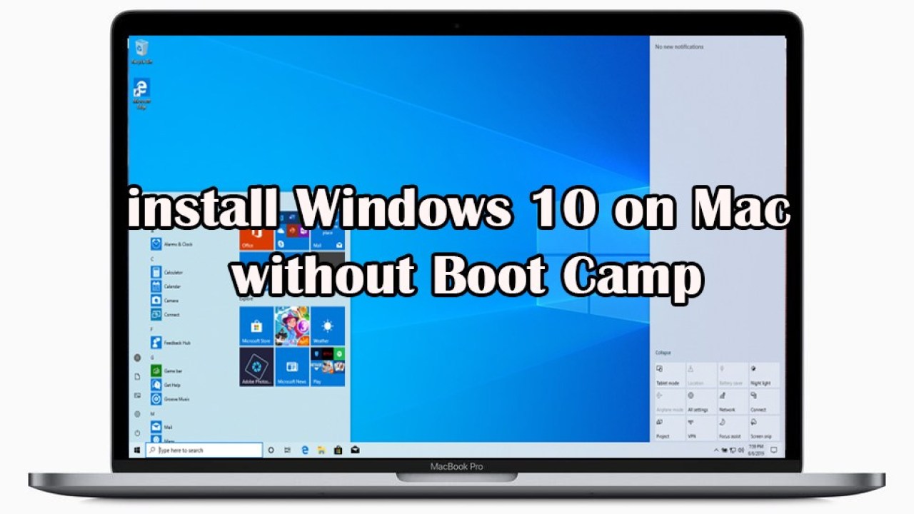 Windows 10 for mac bootcamp